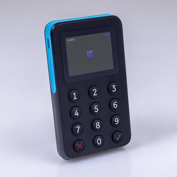 Terminal Mini de plata BluePad 50 plus, 4G